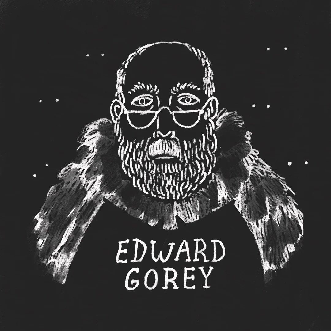 edward gorey (1925 – 2000)